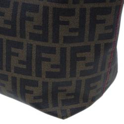 مملوكة مسبقًا Fendi Brown Zucca Canvas Roll Tote