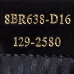 Pre Owned Fendi Navy Blue Leather Mama Shoulder Bag