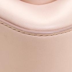 Fendi Blush Pink Leather Be Baguette Shoulder bag