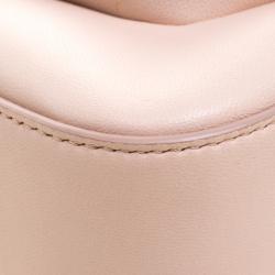 Fendi Blush Pink Leather Be Baguette Shoulder bag