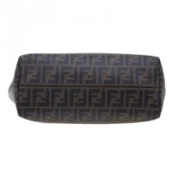 Pre Owned حقيبة فندي سبالماتي رول شوبر كانفاس زوكا بني