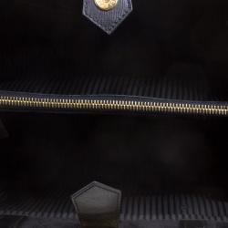 Pre Owned Fendi Black Saffiano Leather 2Jours Tote