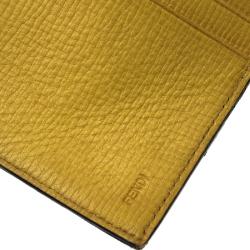 Pre Owned Fendi Tobacco Zucca Canvas Continental Flap Wallet