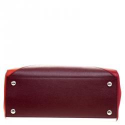 Pre Owned Fendi Multicolor Leather Small 2Jours Tote