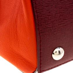 Pre Owned Fendi Multicolor Leather Small 2Jours Tote