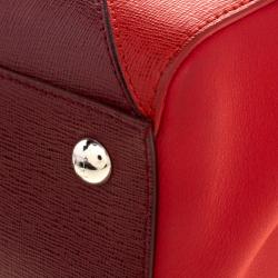 Pre Owned Fendi Multicolor Leather Small 2Jours Tote