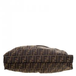 مملوكة مسبقًا Fendi Tobacco Zucca Canvas Shoulder Bag