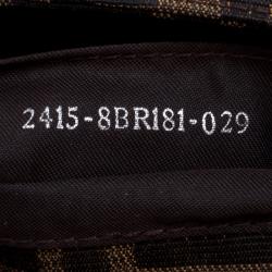 Pre Owned Fendi Tobacco Zucca Canvas Mama Baguette Bag