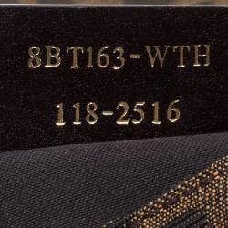 Pre Owned Fendi Tobacco Zucca Canvas Mia Crossbody Bag