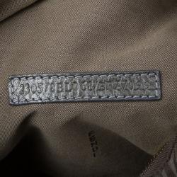 Pre Owned Fendi Brown Spalmati Zucchino Forever Small Satchel