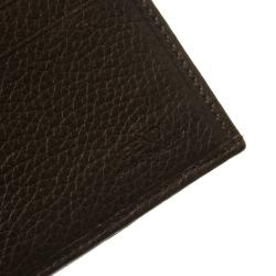 Pre Owned Fendi Brown Zucca Canvas and Leather Long Wallet
