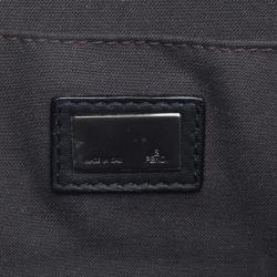 Pre Owned Fendi Black Suede/Leather and Acrylic Box Shoulder Bag