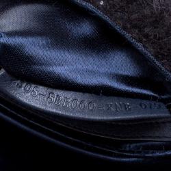 Pre Owned Fendi Multicolor Sequins/Wool and Glitters Embellishment Mama Baguette Shoulder Bag