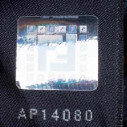 Pre Owned Fendi Multicolor Sequins/Wool and Glitters Embellishment Mama Baguette Shoulder Bag