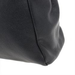 Pre Owned Fendi Black Small Pekaboo Satchel