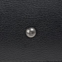 Pre Owned Fendi Black Small Pekaboo Satchel