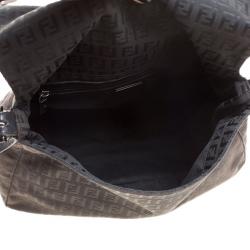 Pre Owned Fendi Tobacco Zucca Canvas Mama Forever Shoulder Bag