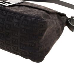 Pre Owned Fendi Tobacco Zucca Canvas Mama Forever Shoulder Bag