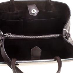 Pre Owned Fendi Brown Saffiano Leather 2Jours Tote