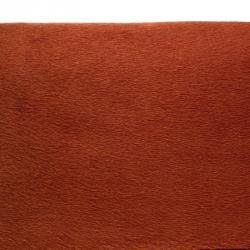 Pre Owned Fendi Orange/Purple Calfhair Flap Shoulder Bag