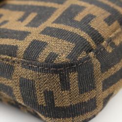 Fendi Tobacco Zucca Canvas Baguette Bag