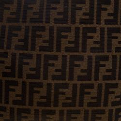 Pre Owned Fendi Tobacco Zucca Canvas Chef Shopper Tote