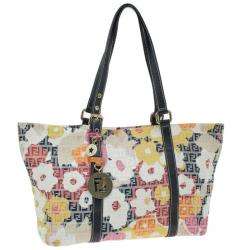 مملوكة مسبقًا Fendi Floral Forever Shopping Tote