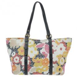 مملوكة مسبقًا Fendi Floral Forever Shopping Tote