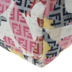 مملوكة مسبقًا Fendi Floral Forever Shopping Tote