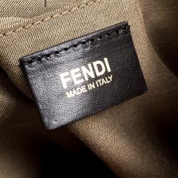 Pre Owned Fendi Multicolor Zucchino Canvas Superstar Shopping Tote