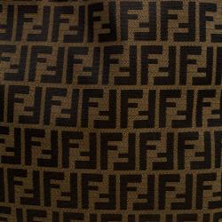 Pre Owned Fendi Zucca Canvas Vertical Shopper Tote
