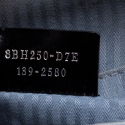 Pre Owned Fendi Grey Saffiano Leather 2Jours Tote