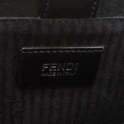 Pre Owned Fendi Black Patent Leather Small 2Jours Tote