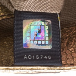 Pre Owned Fendi Gold Leather Du Jour Satchel