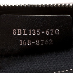 Pre Owned Fendi Black Leather Mini By The Way Crossbody Bag