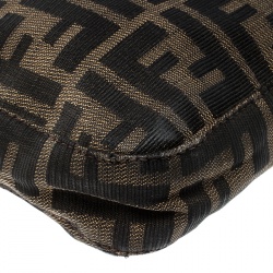 Pre Owned Fendi Brown Zucca Canvas Hobo