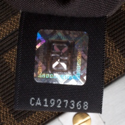 Pre Owned Fendi Purple Leather Large Peekaboo Top Handle Bag