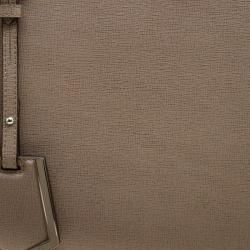 Pre Owned Fendi Beige Saffiano Leather 2Jours Tote