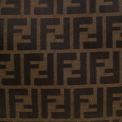 Pre Owned Fendi Tobacco Zucca Canvas Vintage Tote