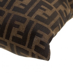 Pre Owned Fendi Tobacco Zucca Canvas Vintage Tote