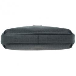 Pre Owned Fendi Black Zucchino Leather Spalmati Crossbody Bag