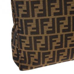 Pre Owned Fendi Brown Vertical Chef Shopping Bag