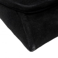 Pre Owned Fendi Black Suede Clutch
