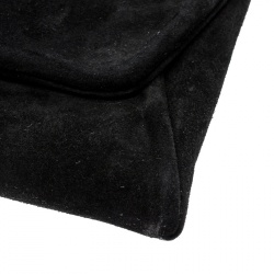 Pre Owned Fendi Black Suede Clutch