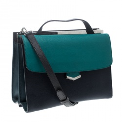 Pre Owned Fendi Multicolor Leather Small Demi Jour Shoulder Bag