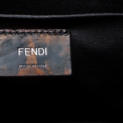 Pre Owned Fendi Multicolor Leather Small Demi Jour Shoulder Bag