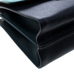 Pre Owned Fendi Multicolor Leather Small Demi Jour Shoulder Bag