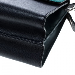 Pre Owned Fendi Multicolor Leather Small Demi Jour Shoulder Bag