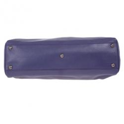 مملوكة مسبقًا Fendi Purple Leather Mini Peekaboo
