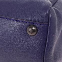 مملوكة مسبقًا Fendi Purple Leather Mini Peekaboo